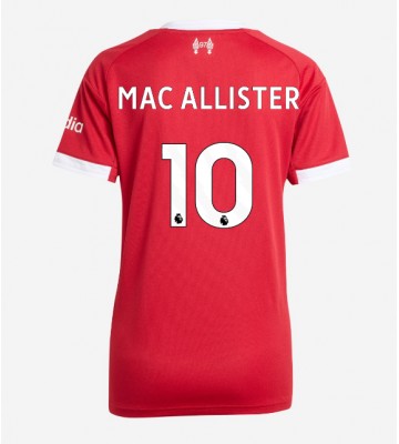 Liverpool Alexis Mac Allister #10 Hjemmebanetrøje Dame 2025-26 Kortærmet